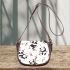 Cute cartoon panda pattern saddle bag