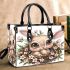 Cute easter bunny with big eyes small handbag