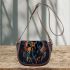 Dachshund dogs and dream catcher saddle bag