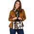 Dachshund dogs and dream catcher shoulder handbag