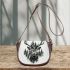 Deer with large antlers in the forest saddle bag