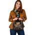 Deers with dream catcher shoulder handbag