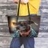 Dogs Defining the Standards of Swagger 2 Leather Tote Bag