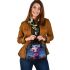 Dragon with Heart Balloon at Night Shoulder Handbag