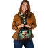 Enchanted Dragon in Forest Shoulder Handbag