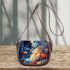 Enchanted forest feline Saddle Bags for Women: Perfect Gift for Girlfriend, Wife, Daughter