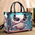 Enchanted Owl and Whimsical Mushrooms Small Handbag