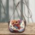 Enchanting owl in a balloon forest Saddle Bags for Women: Perfect Gift for Girlfriend, Wife, Daughter