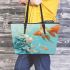 Exciting Adventures and Whimsical Moments with Cute Fish Leather Tote Bag