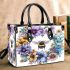 Flowers and bumblebee small handbag