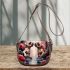 French bulldog puppies by the water Saddle Bags for Women: Perfect Gift for Girlfriend, Wife, Daughter