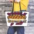 Gobble gobble y all Leather Tote Bag