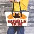 Gobble tribe Leather Tote Bag