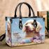 Golden retriever's curiosity Chic Stylish Small Handbag & Women Totes: Perfect Gift for Girlfriend | Crossbody, Purse, Handbag