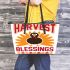 Harvest blessings Leather Tote Bag