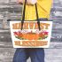 Harvest blessings Leather Tote Bag