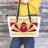 Harvest blessings Leather Tote Bag