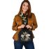 Husky dogs with dream catcher shoulder handbag