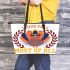 I love fall most of all Leather Tote Bag