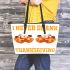 I Never Drank Except A Couple Sips Of Wine At Thanksgiving Leather Tote Bag