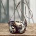 Majestic owl in moonlit forest Saddle Bags for Women: Perfect Gift for Girlfriend, Wife, Daughter