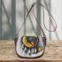 Mango coffee and dream catcher saddle bag