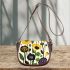 Flowers in the marano k electronic music Saddle Bag, Totes, Crossbody, Purse: Bag Gift Idea for Girlfriend, Sitter, Birthday, Women ,Daughter, Mama, Ladies