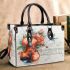 Music notes and violin and rose with dragonfly colorfull 2 Small handbag