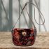 Mysterious woman by the fireplace Saddle Bags for Women: Perfect Gift for Girlfriend, Wife, Daughter