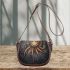 octppus smile with dream catcher Saddle Bag