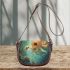 Playful and Charming Interactions with Cute Marine Creatures Saddle Bag