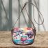 Playful dolphin delight Saddle Bags for Women: Perfect Gift for Girlfriend, Wife, Daughter