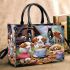 Puppies' cozy retreat Chic Stylish Small Handbag & Women Totes: Perfect Gift for Girlfriend | Crossbody, Purse, Handbag