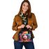 Rainbow haired Dreamer on Cloud Shoulder Handbag