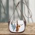 Saxophone coffee and dream catcher saddle bag