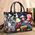 Serene Floral Still Life Small Handbag