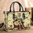 skeleton king dancing with dogs guitar trumpet Small handbag