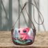 Smiling dragon in magical land Saddle Bags for Women: Perfect Gift for Girlfriend, Wife, Daughter