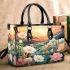 Tranquil Garden at Sunset Small Handbag