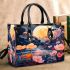 Tranquil Moonlit Garden Scene Small Handbag