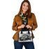 Truck with dream catcher shoulder handbag