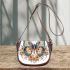 Vibrant floral butterfly Saddle Bags for Women: Perfect Gift for Girlfriend, Wife, Daughter