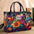 Vibrant Stained Glass Bouquet 1 Small Handbag