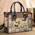 Vintage collage of vintage butterflies small handbag