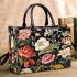 Vintage Floral Symmetry Small Handbag