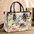 Vintage Floral Table Arrangement Small Handbag