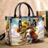 Whimsical dachshund adventure Chic Stylish Small Handbag & Women Totes: Perfect Gift for Girlfriend | Crossbody, Purse, Handbag