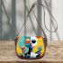 Whimsical encounter Saddle Bags for Women: Perfect Gift for Girlfriend, Wife, Daughter