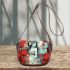 Whimsical garden daydream Saddle Bags for Women: Perfect Gift for Girlfriend, Wife, Daughter