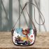 Whimsical waterside adventure Saddle Bags for Women: Perfect Gift for Girlfriend, Wife, Daughter